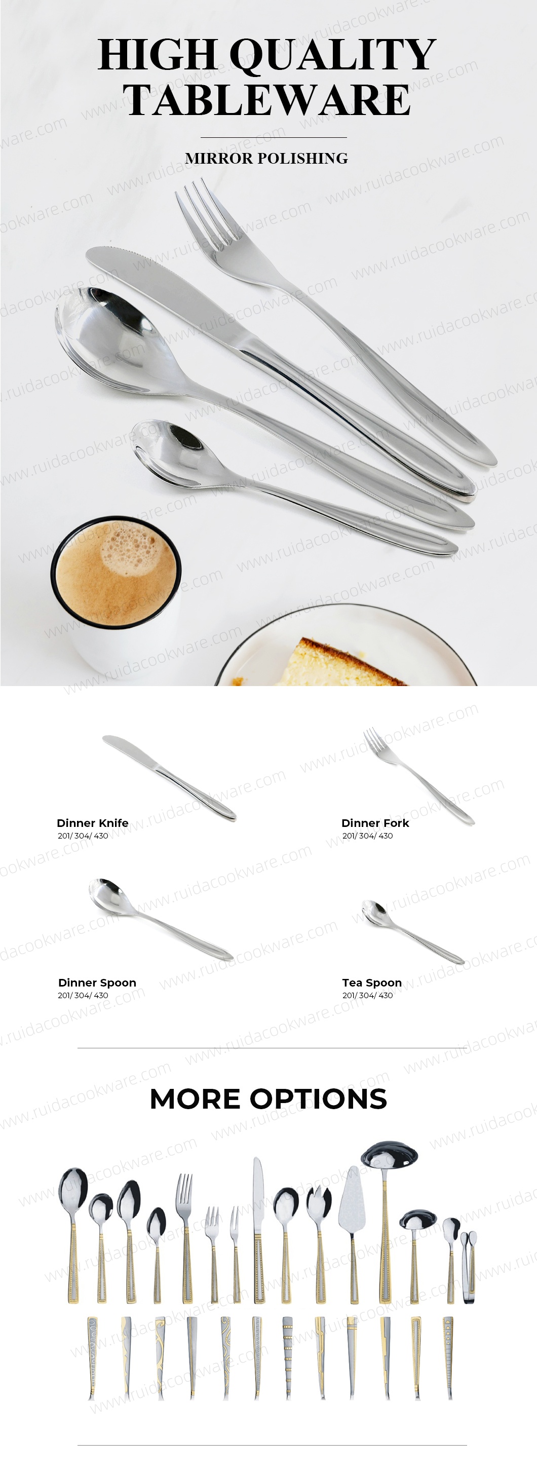 Stainless Steel Cutlery Set